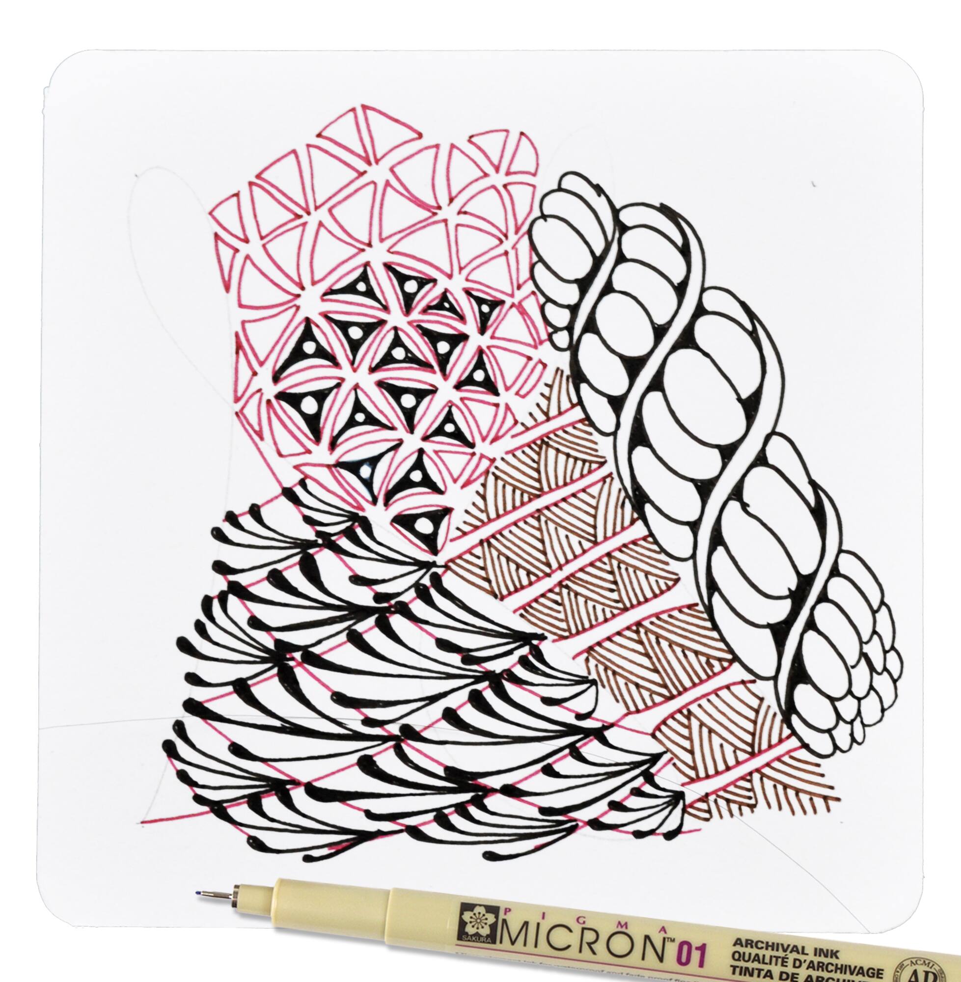 Pigma® Micron™ Fine Line Black 3 Piece Pen Set
